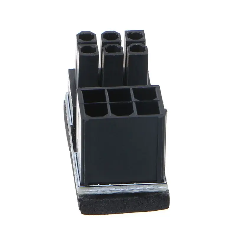 

A TX 6pin Male 180 Degree Angled to 6Pin Female Power Adapter for Graphics cable