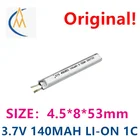 Чистый Кобальт 450853 3,7 V 140mAh Ma Bluetooth очки полимерная литиевая батарея Звук достаточно емкий и прочный