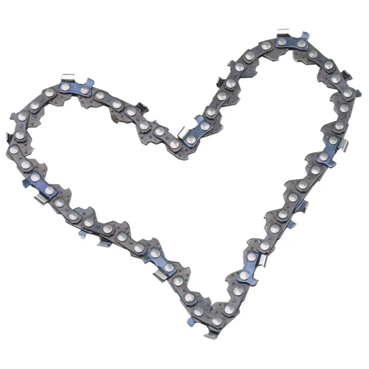 

4 Inch Mini Steel Chainsaw Chain Electric Electric Saw Accessory Replacement Made of Fine Quality Steel with Superior Guide Red
