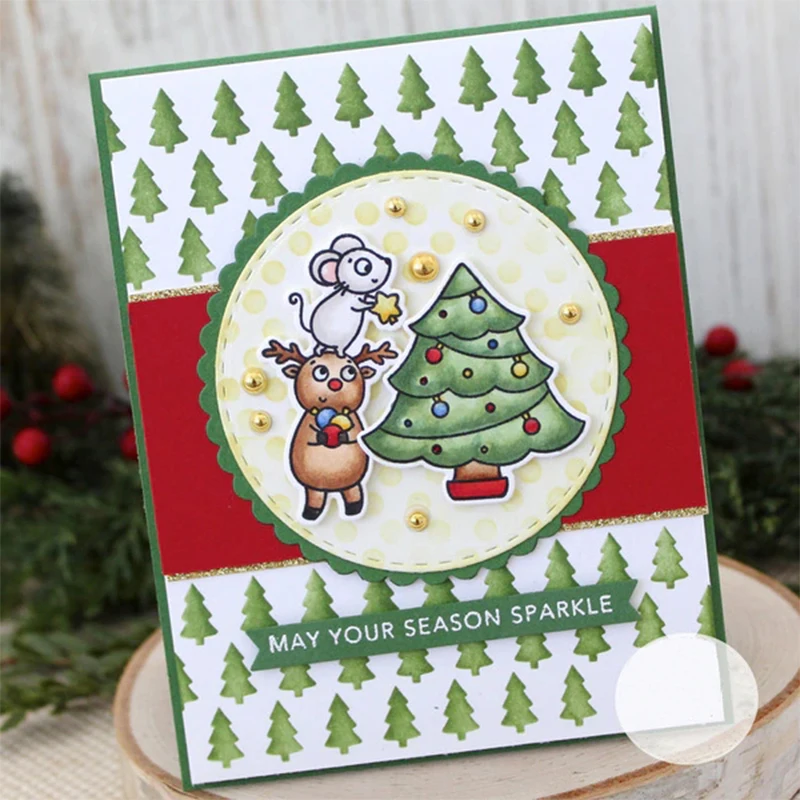 

Christmas Series Metal Cutting Die Stamp Stencil For DIY Scrapbooking Decoration Photo Album Embossed Card Paper Making Craft