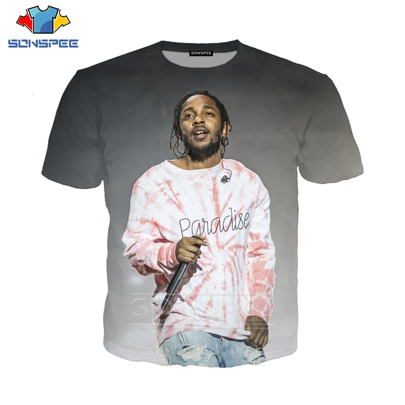 Kendrick Lamar футболка Летняя мужская и женская модная Толстовка 3D принт Рэппер
