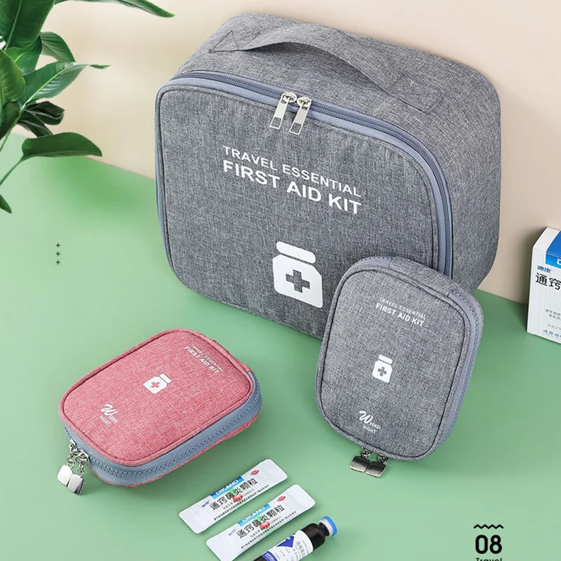 

Portable First Aid Medical Kit Travel Outdoor Camping Useful Mini Medicine Storage Bag Camping Emergency Survival Bag Pill Case