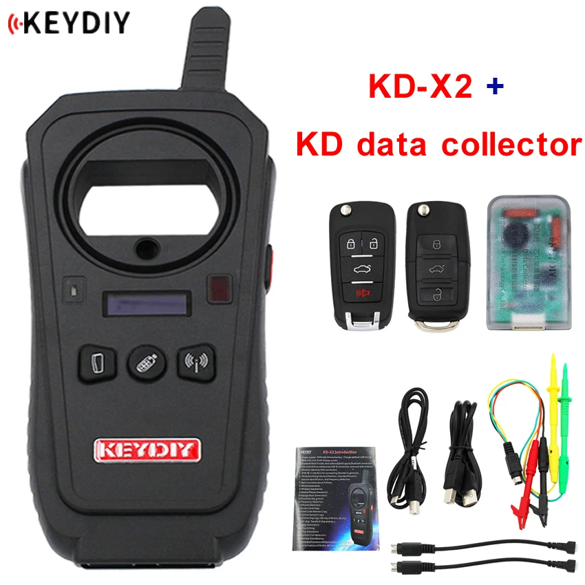 

KEYDIY KD-X2 Remote Maker Unlocker and Generator-Transponder Clone with 96bit 48 Transponder Copy No Token or KD Data Collector