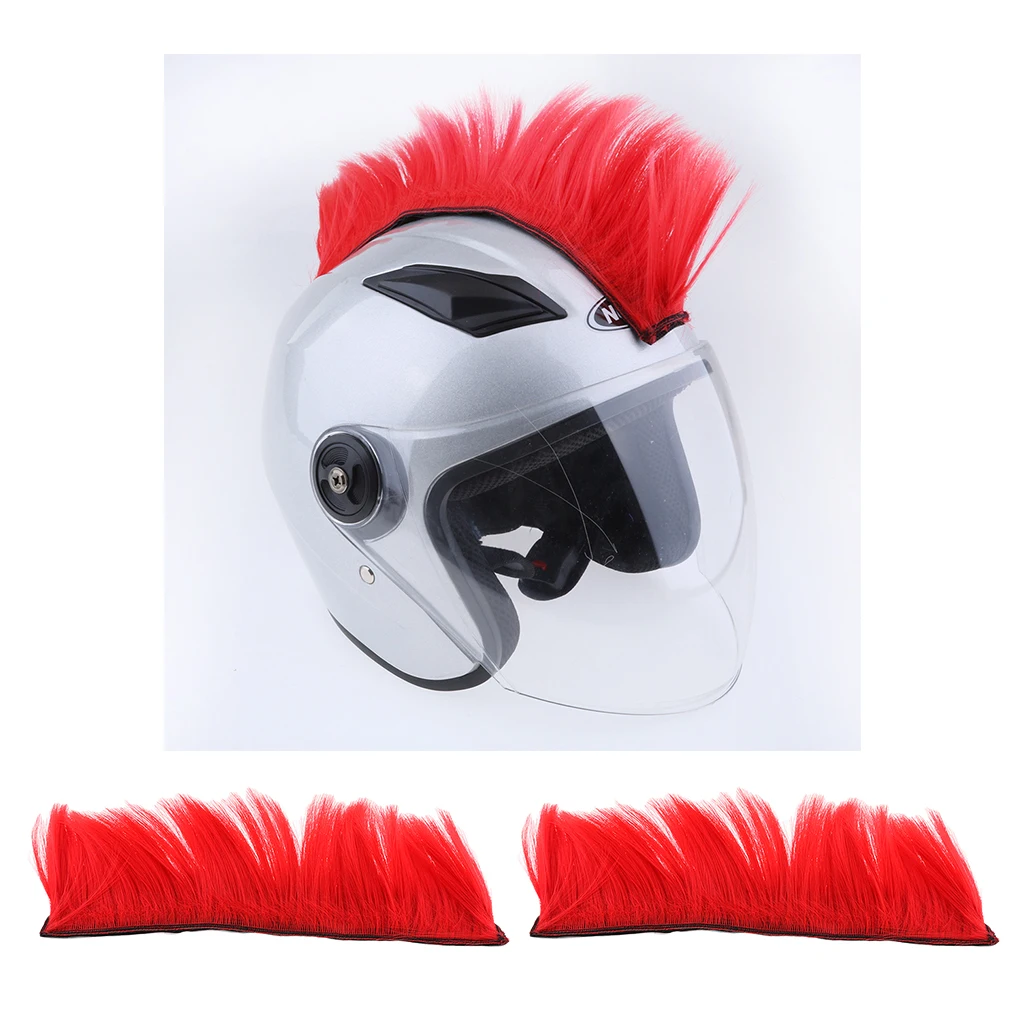 2 шт. парик для мотоцикла в стиле панк|Шлемы| |