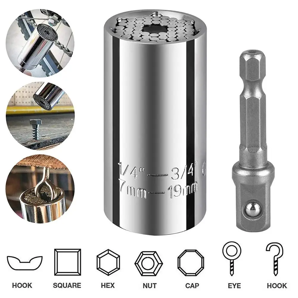 Универсальные торцевые профессиональные инструменты 7 19 мм динамометрический