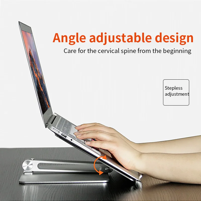 Подставка для ноутбука с регулируемым углом из алюминиевого сплава | Автомобили
