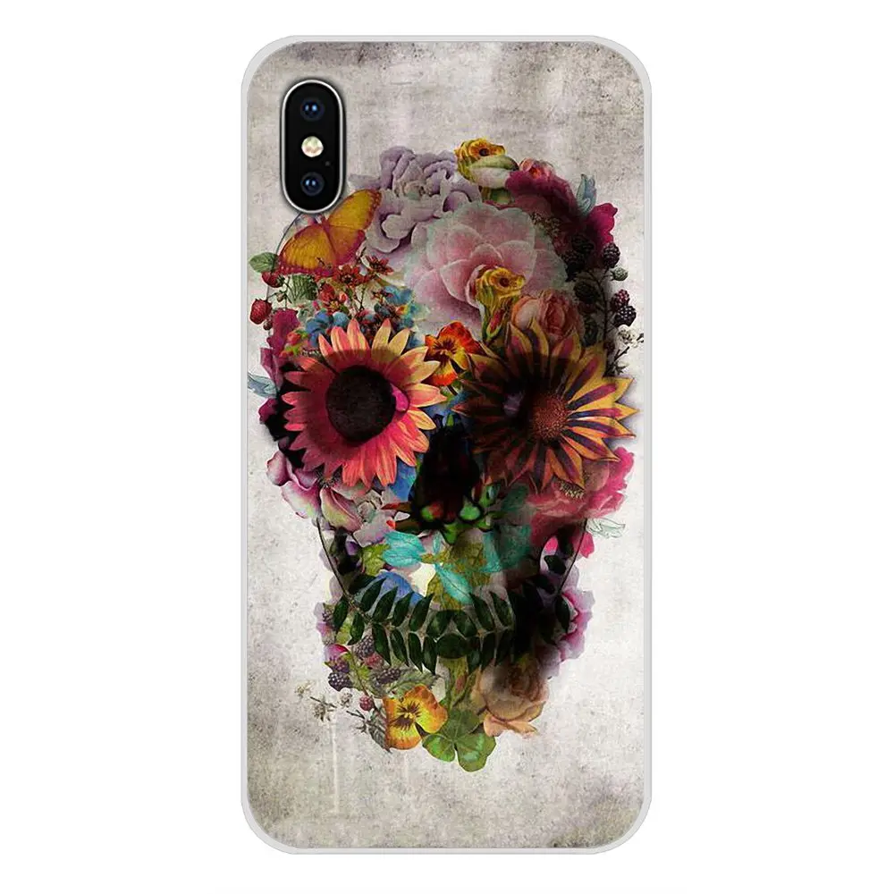 Мягкий чехол для Oneplus 3T 5T 6T Nokia 2 3 5 6 8 9 230 3310 1 7 Plus 2017 2018 новый рисунок черепа крутой