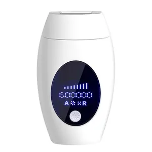 Профессиональный IPL лазер для эпиляции, депилятор лазерный с ЖК-дисплеем, 600000 вспышек, безболезненное удаление волос методом фотоэпиляции