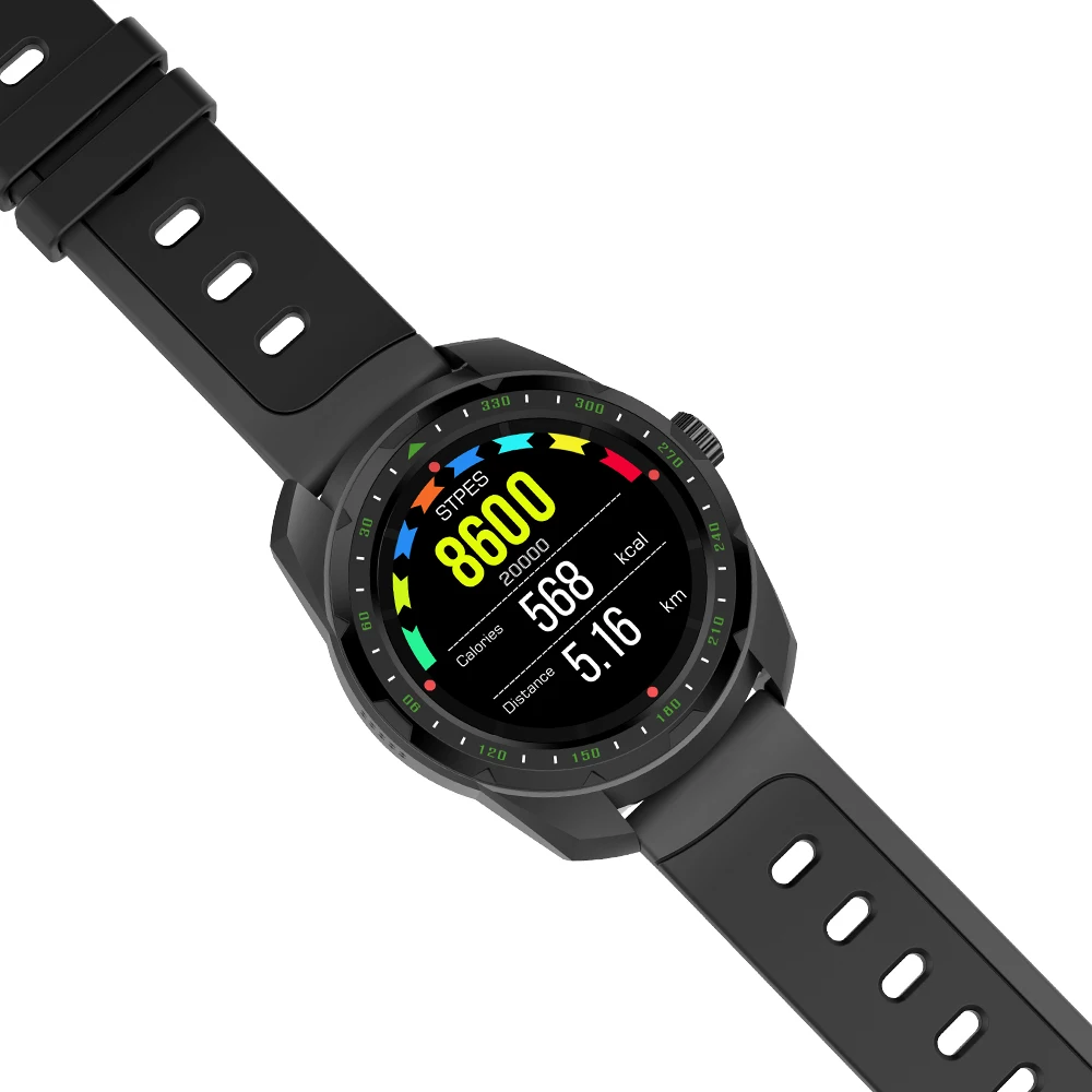 Kingwear KW01 Смарт часы 1 0 дюймов HD экран IP68 Водонепроницаемый Bluetooth 4 монитор
