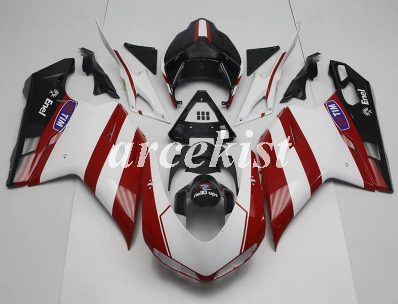 

Комплект обтекателей из АБС-пластика для Ducati 848 1098 1198 evo 2007 2008 2009 2010 2011 s 1098s