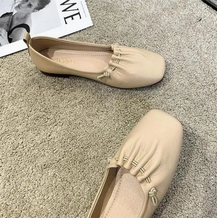 2020 Women's Flat Shoes Ballet Breathable Pointed Soft Women Large Size (35-43) | Обувь