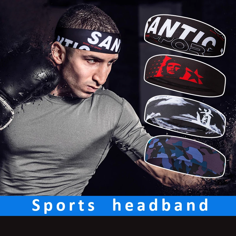 Santic Cycling Headwear Sports Headband Fitness Hair Wear Sweat-absorbent Headscarves Running