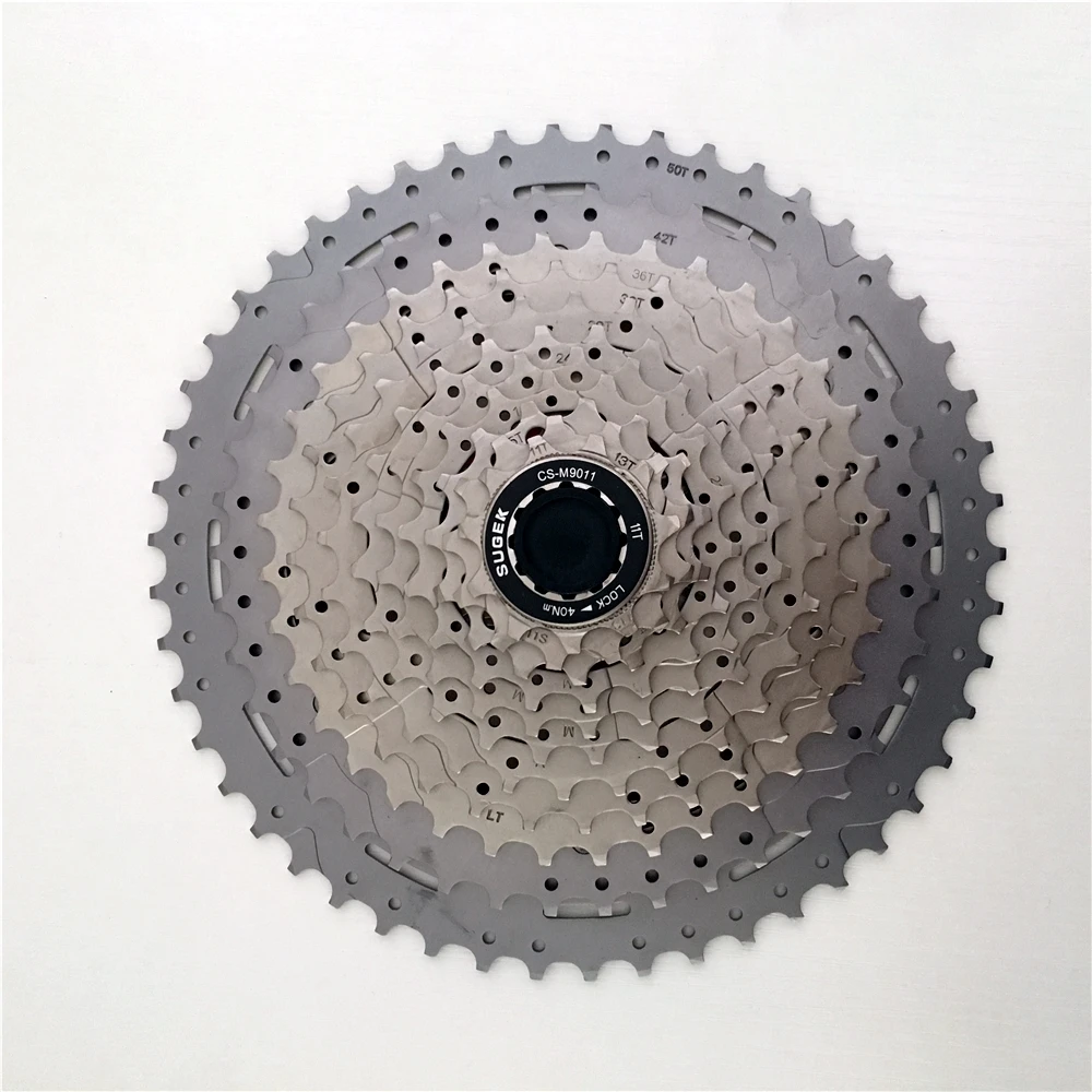 MTB 11 скоростей кассета 11s 11-50T широкое соотношение Freewheel горный велосипед звездочки для k7 X1 XO1 XX1 m9000 Shimano Sram sunracing запчасти