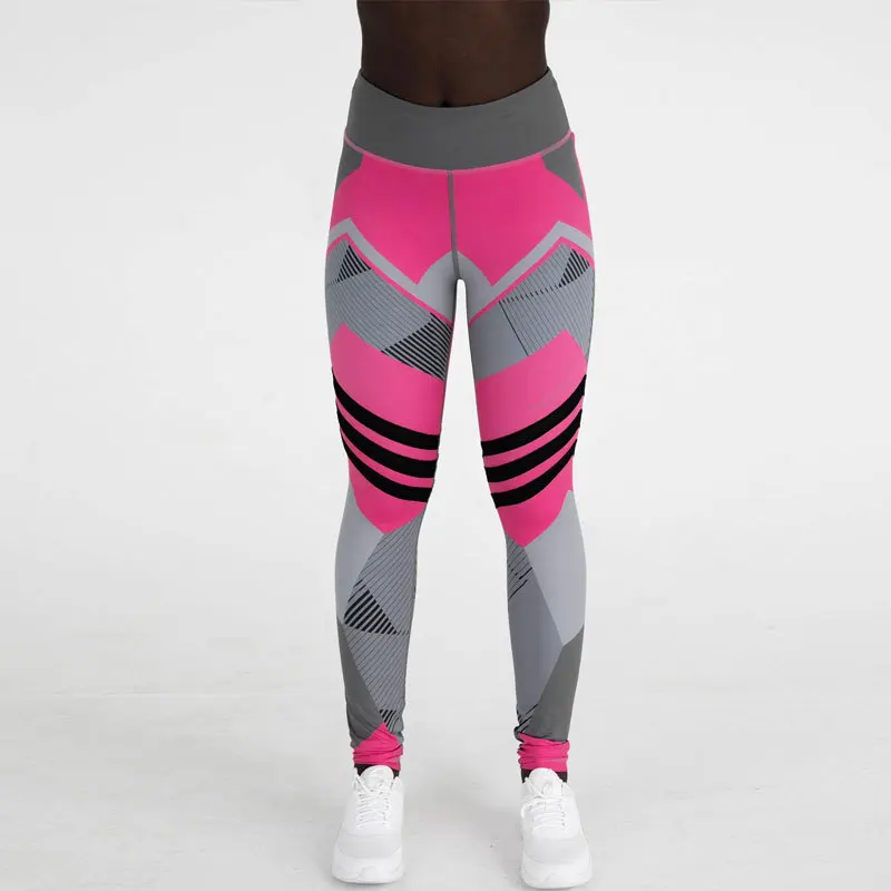 

Female Yoga Pants For Women Flower Pants Digital Printing Yoga Leggings Hip-Lifting High-Waist Fitness Sports Bra Clothing Wear