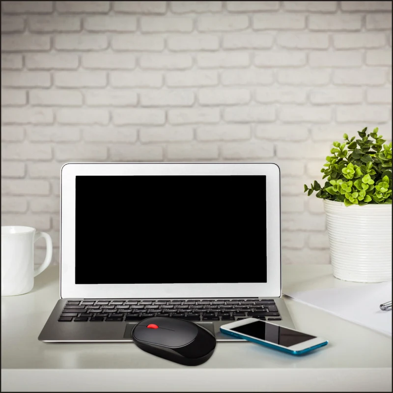 2019 Беспроводная заряжаемая Бесшумная мышь для ноутбука офиса бизнеса