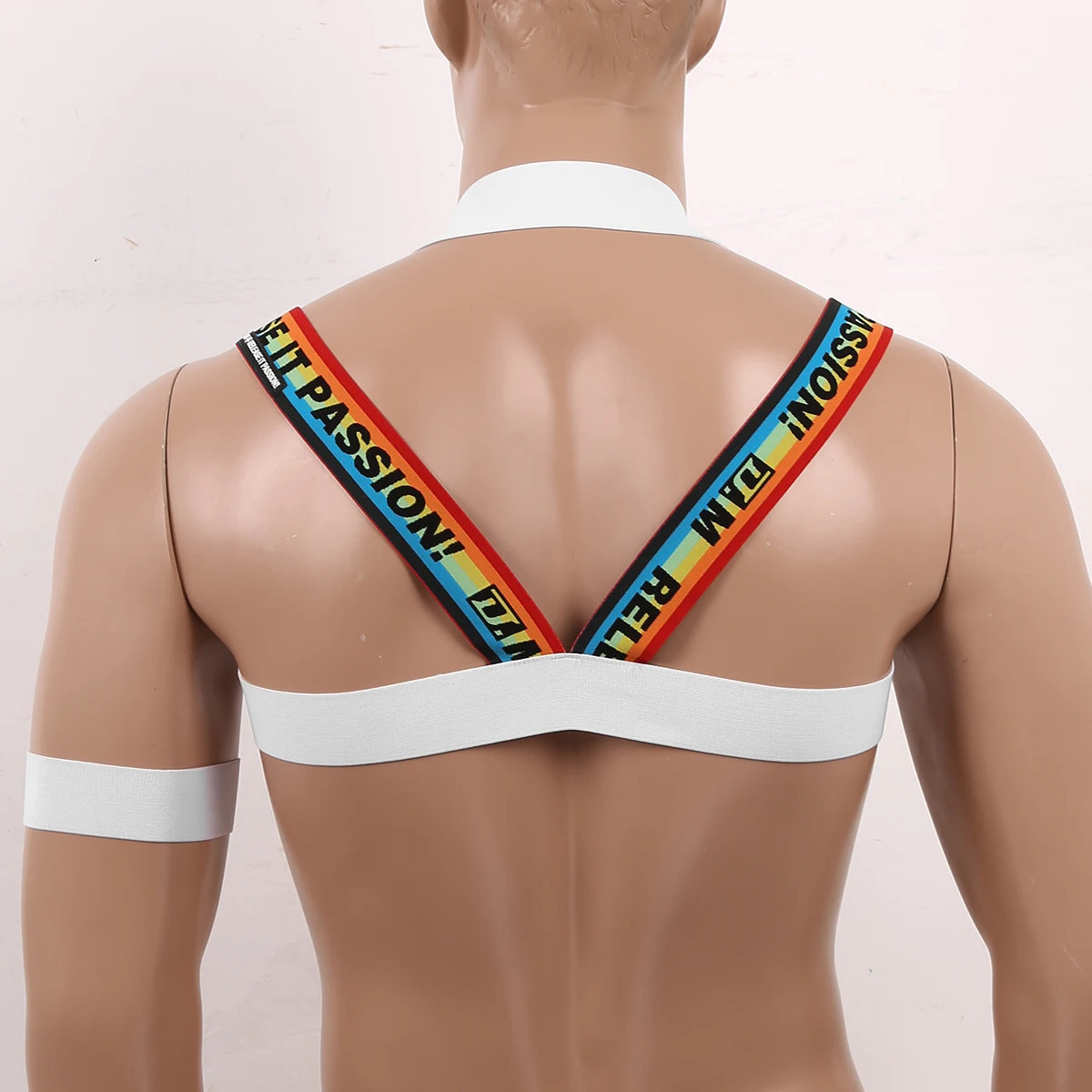 Мужская БДСМ игрушка удерживающие ремни гей плечо тело грудь повязка на руку в