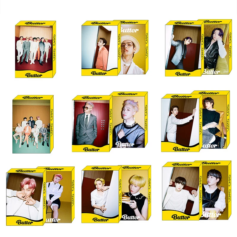 

Kpop Bangtan Boys 30pcs Lomo Card New Album Peripheral Blessing Card Kpop Accessories Photocard Butter Greeting Card