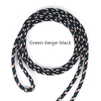 Green Beige Black Ремешок шнур цепь телефон чехол для iPhone 11pro XIR ожерелье ремешок мобильный чехол для переноски для iPhone XIR 11pro чехол s - Цвет: Green Beige Black