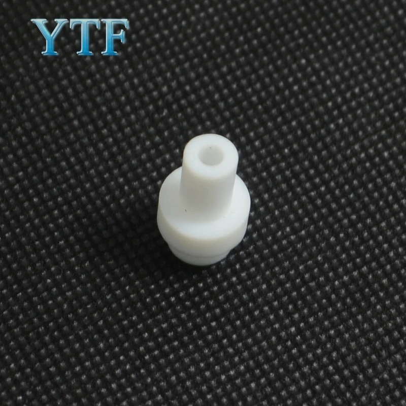 

3D printing Parts Um2 White Plastic Isolator Coupler Ptfe Pieces High Temperature Resistant PTFE