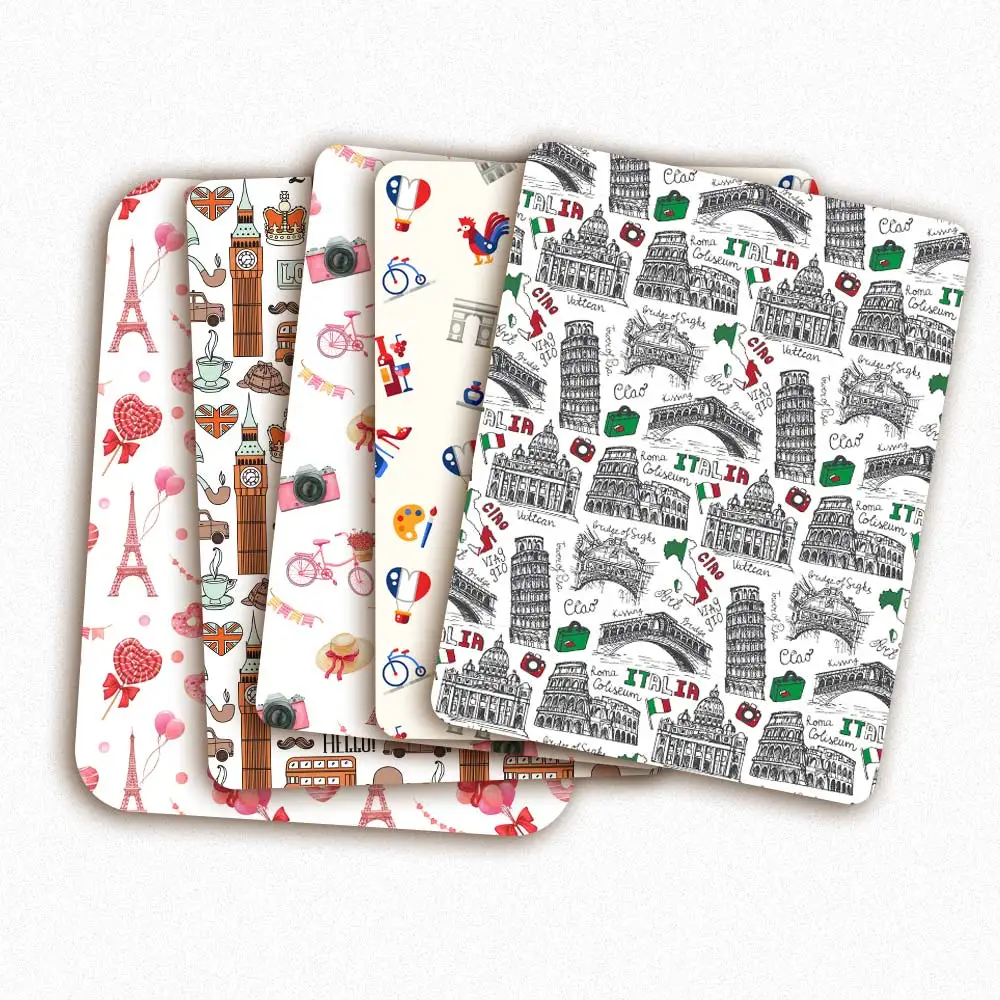 

IBOWS Romantic Europe Printed Polyester Cotton Fabric Sheets DIY Material Masks Sewing Home Textile Raw Materials 45*145CM/pc