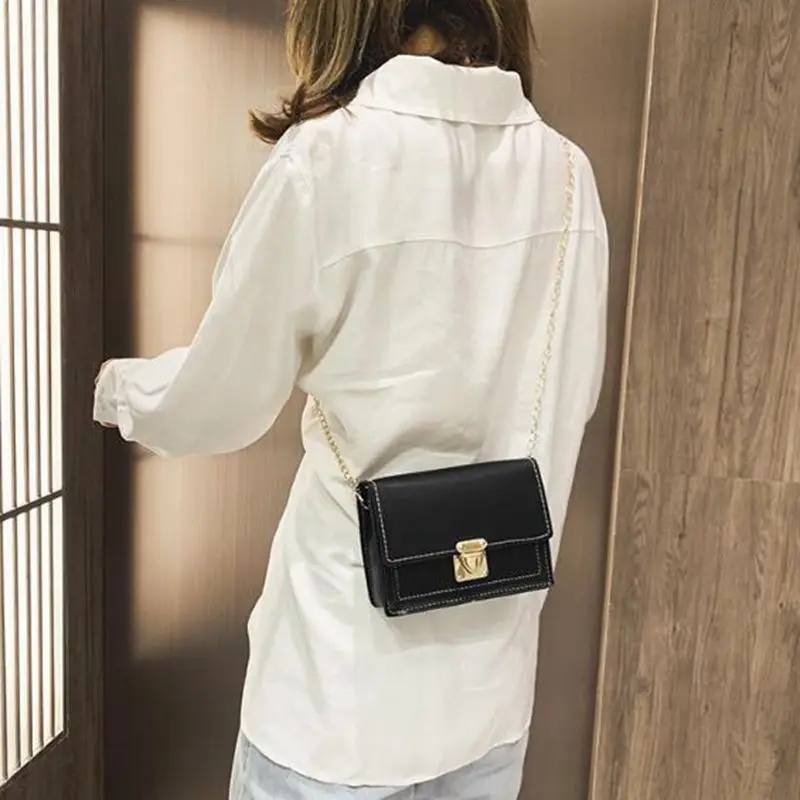 

Summer small female 2020 new Korean fashion hit color small square bag simple wild mini shoulder messenger bag