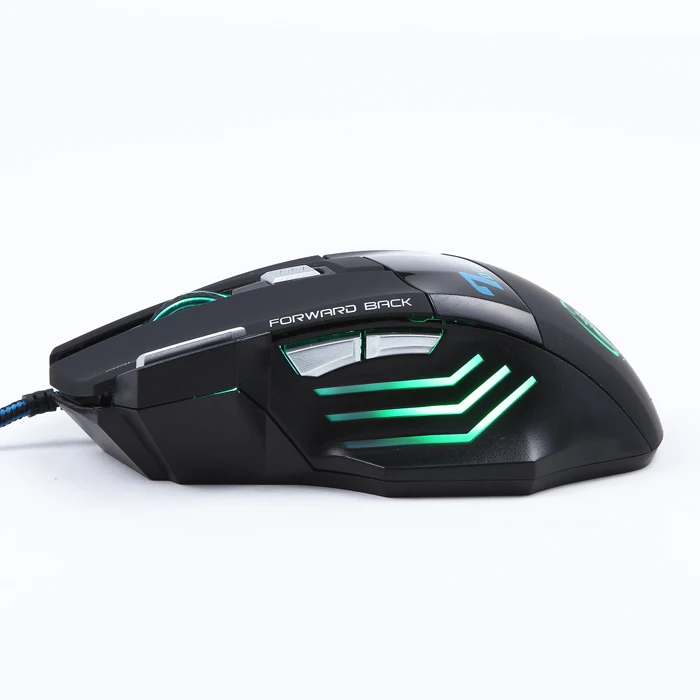 Светодиодсветодиодный Оптическая Проводная игровая мышь 3200DPI 7D USB компьютерный