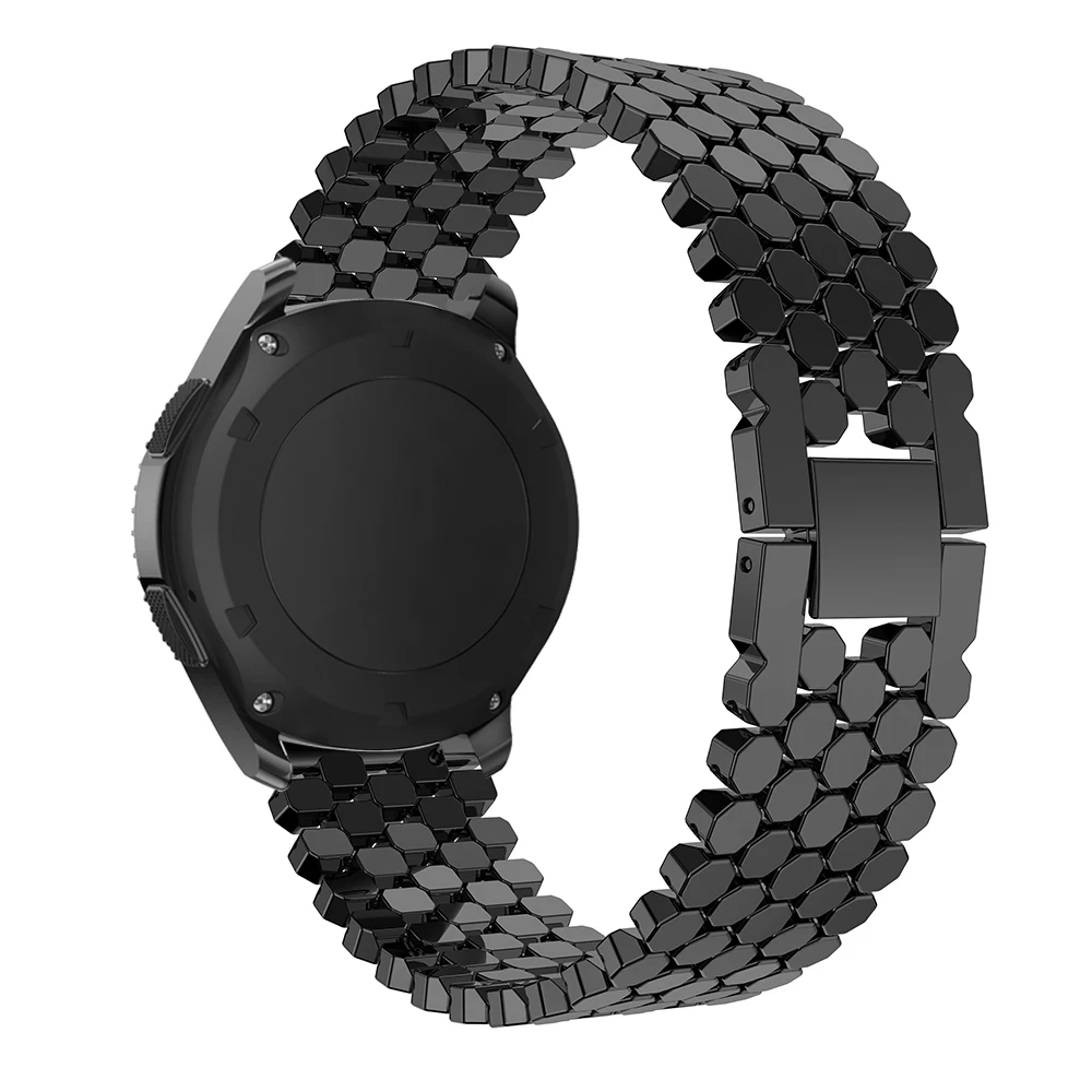22 мм браслет из нержавеющей стали для samsung Galaxy Watch 46 Высококачественный ремешок