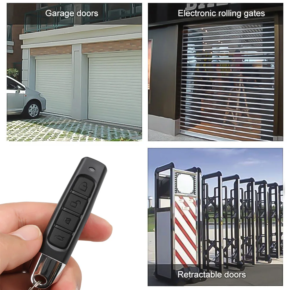 433MHZ Remote Control Garage Gate Door Opener Duplicator Clone Cloning Code Car Key | Электроника