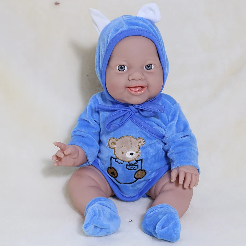 Кукла реборн Силиконовая Водонепроницаемая 38 см|Куклы| |