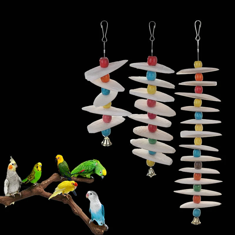 Клетка для домашних животных окунь каракатица кость игрушки попугаев волнистый