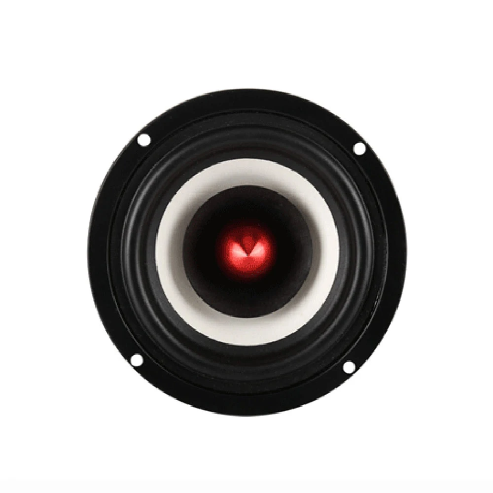 

4 дюйма полный спектр Динамик 8 Ом 25 Вт Музыкальная резонаторная Динамик s блок громкий Динамик «сделай сам» для дома Театр 1 шт.