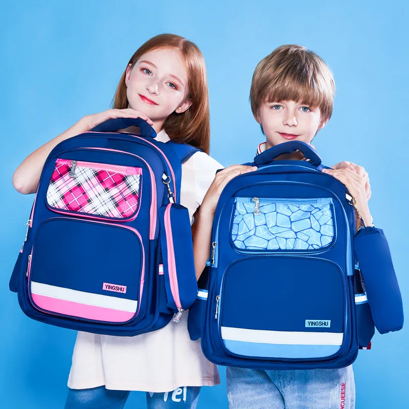 

waterproof Children School Bags boys Girls Backpacks Primary school Backpack OrthopedicBackpack kids schoolbag mochila infantil