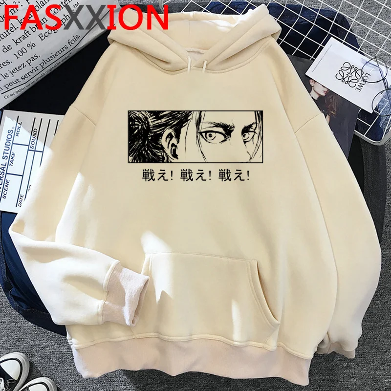 

Shingeki No Kyojin Attack on Titan hoodies female anime printed 2021 y2k aesthetic female sweatshirts 2020 Oversized