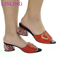 latest women convenient with red color light head shoes ladies slippers sexy woman shoe sandals 2021 sexy platform pumps