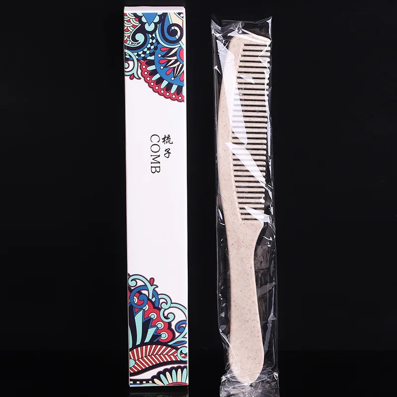 Многоразовые одноразовые гребни соломенные гостиничные инструменты для укладки