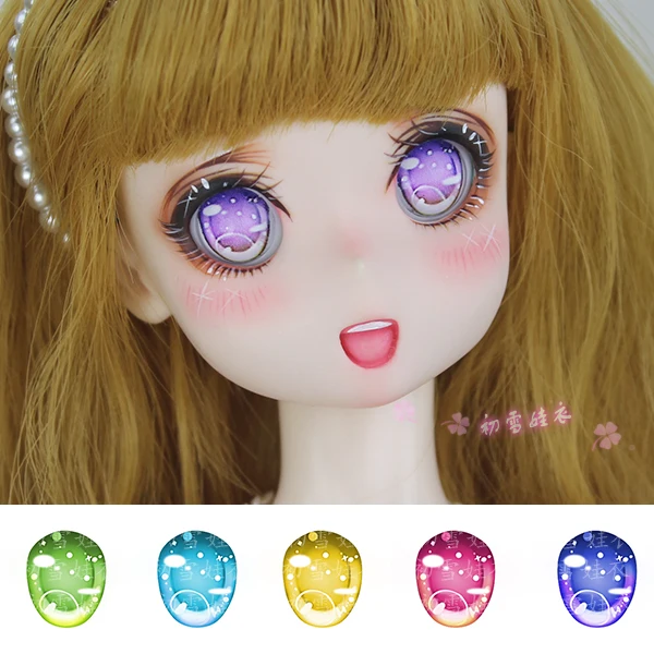 Estartek под заказ 1/6 1/4 1/3 акриловые аниме глаза русалки для BJD SD DD Dollfie Dream Doll Фигурка