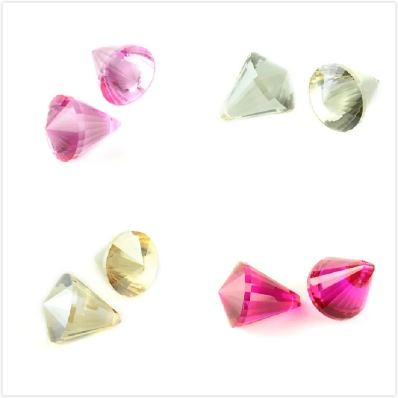 30 мм 10 шт все Цвета с украшением в виде кристаллов алмаза люстра шарами призмы