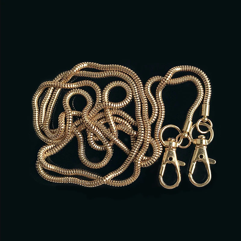 118 см/46 5 дюйма длинный металлический кошелек с ремешком и цепочкой в стиле