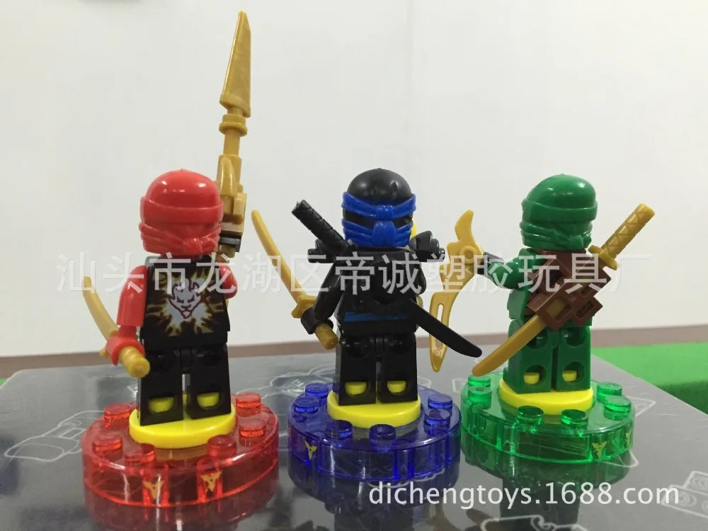 Оригинальная коробка Phantom LegoINGLys Ninjagoed KAI JAY LLOYD набор моделей часов строительные
