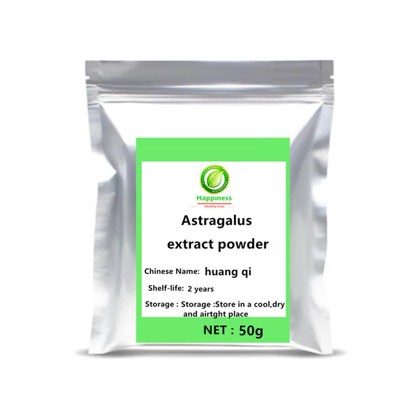 

High quality Pure Astragalus membranaceus Root powder extract Polysacharin huang qi free shipping