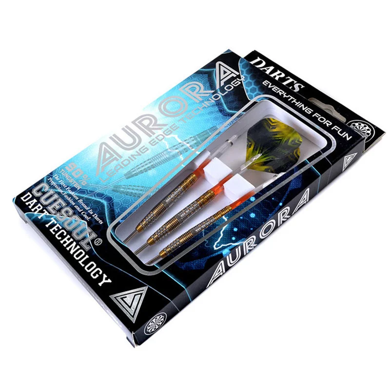 CUESOUL 23g 145 мм вольфрамовый стальной наконечник дротики с 90% вольфрамовым