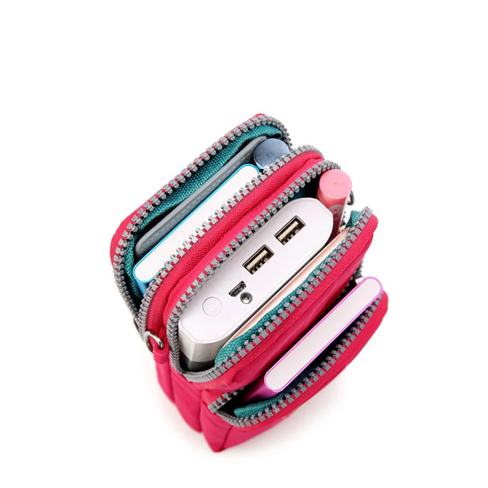 women print crossbody phone bag for samsungiphonehuaweihtclg arm shoulder case small messenger bag running sports pocket free global shipping