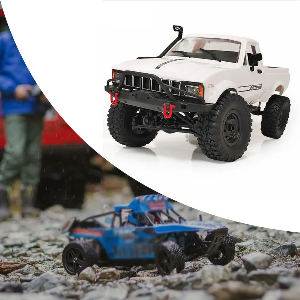 

C24-1 Kit Version Pickup 4WD Climbing Remote Control Car Full-scale Remote Control Car Model Toy Children's Gift