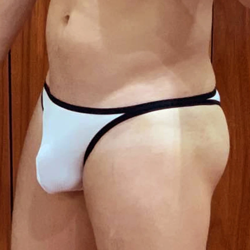 

Mens Underwear Ribbing Modal Thong Bikini Sexy Erkek Kilot Bragas Y Tangas Mutande Uomo String Man Ropa Interior Stringi Meskie