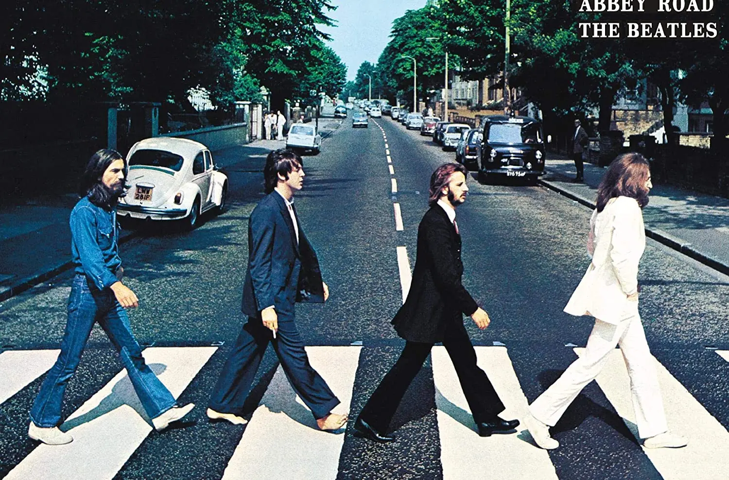 

Trends International Beatles-Abbey Road Wall Poster Vintage Metal Tin Sign Iron Painting Home Decoration 20x30cm