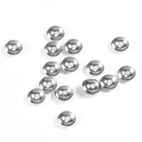 30pcslots stainless steel vintage retro flower bead caps end caps flower pattern silver color jewelry making jewelry findings