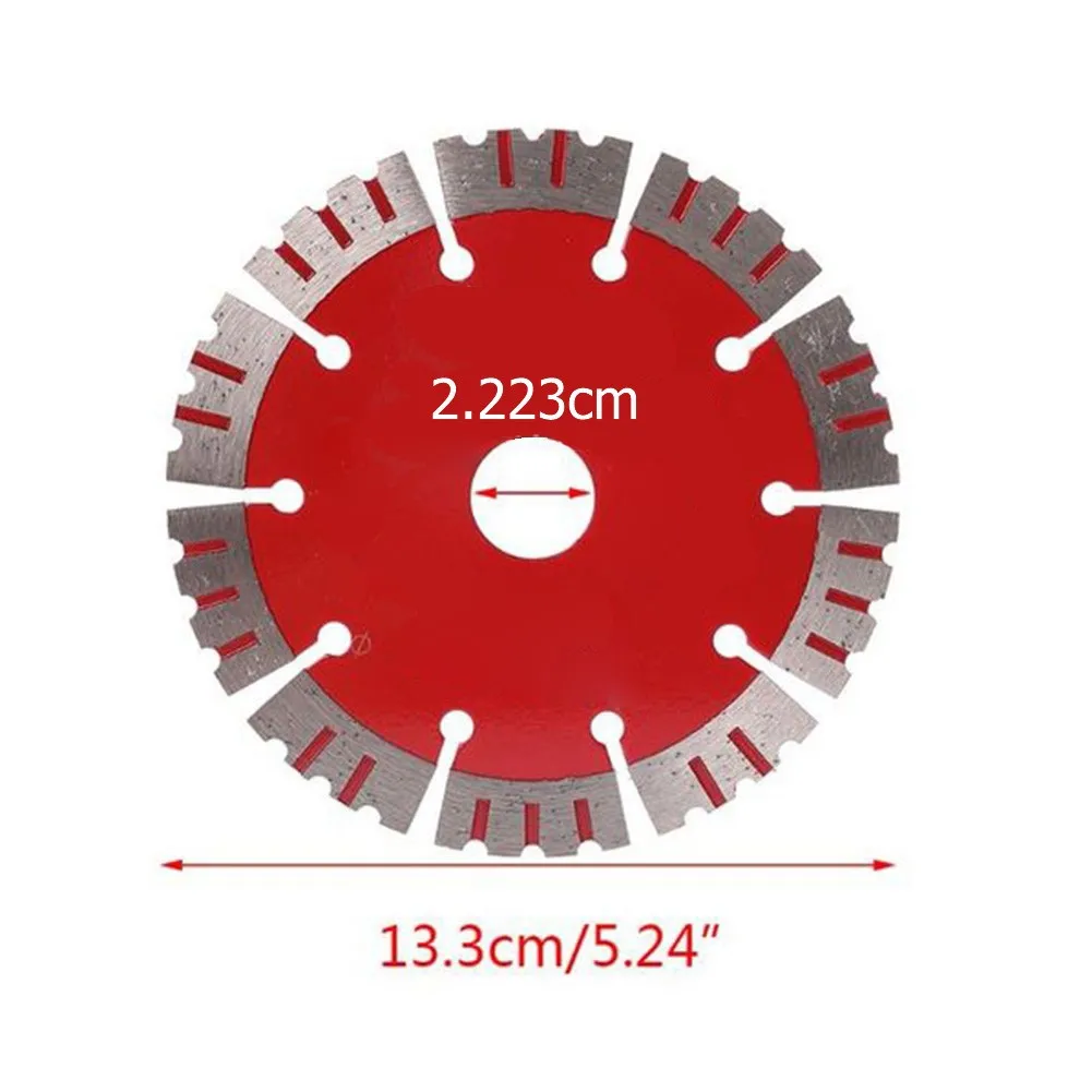 

125/133/156mm Diamond Saw Blade 0.88in Dry Cutting Disc Granite Quartz Stone Concrete Circular Saw Wood Cutters Woodworking Tool