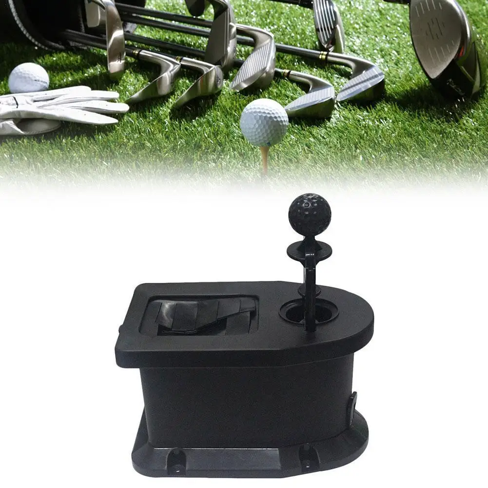 

Black Golf Ball Golf Club Washer Cleaner Golf Carts Cleaning Device Accessories Pre-drilled Mount Shaft Groove Cleaner