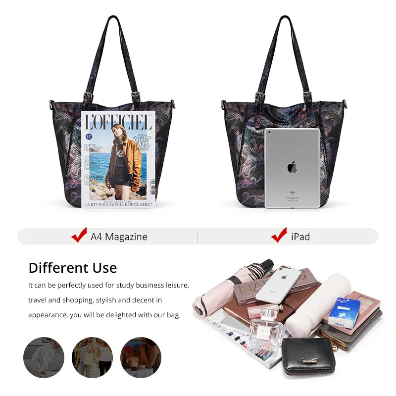 Сумка REALER Женская на плечо из натуральной кожи Роскошный дизайнерский