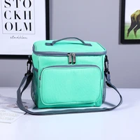 outdoor cooler bags portable thermal bag lunch bag office women fresh keeping bag lunch box tote picnic food insulation ice bag